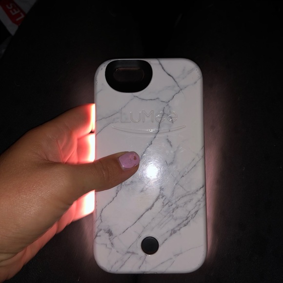 Marble white Lumee iPhone 6 case - Picture 5 of 5